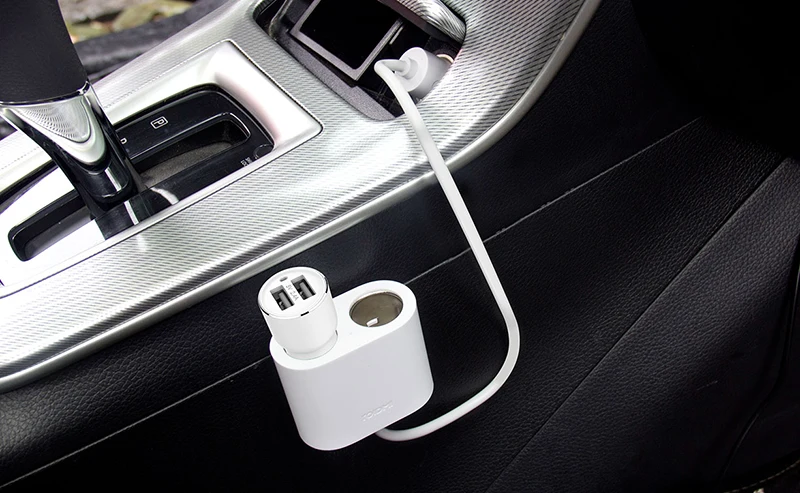 Original Xiaomi Roidmi 1 to 2 Car Cigarette Lighter Charger Adapter (13)