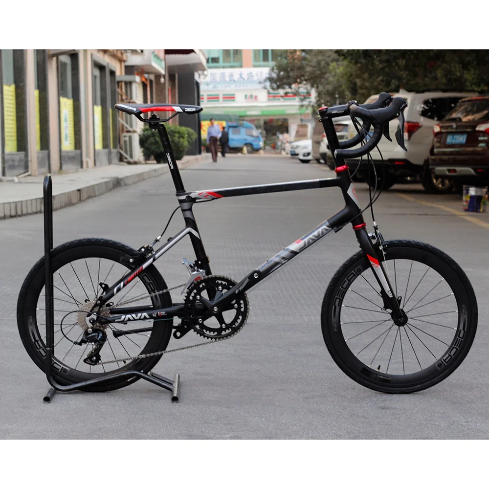 JAVA CL велосипед 2" Minivelo 18 скоростей Uniex высокое качество суппорт тормоза дорожный Drop Bar 451 городской мини velo городской велосипед