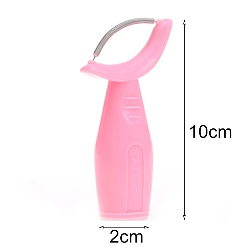 Newest Pink Handle Spring Face Hair Removal Facial Epilator Depilatory Rolling Roller Cleaning Skin Care Tool Hot Sale