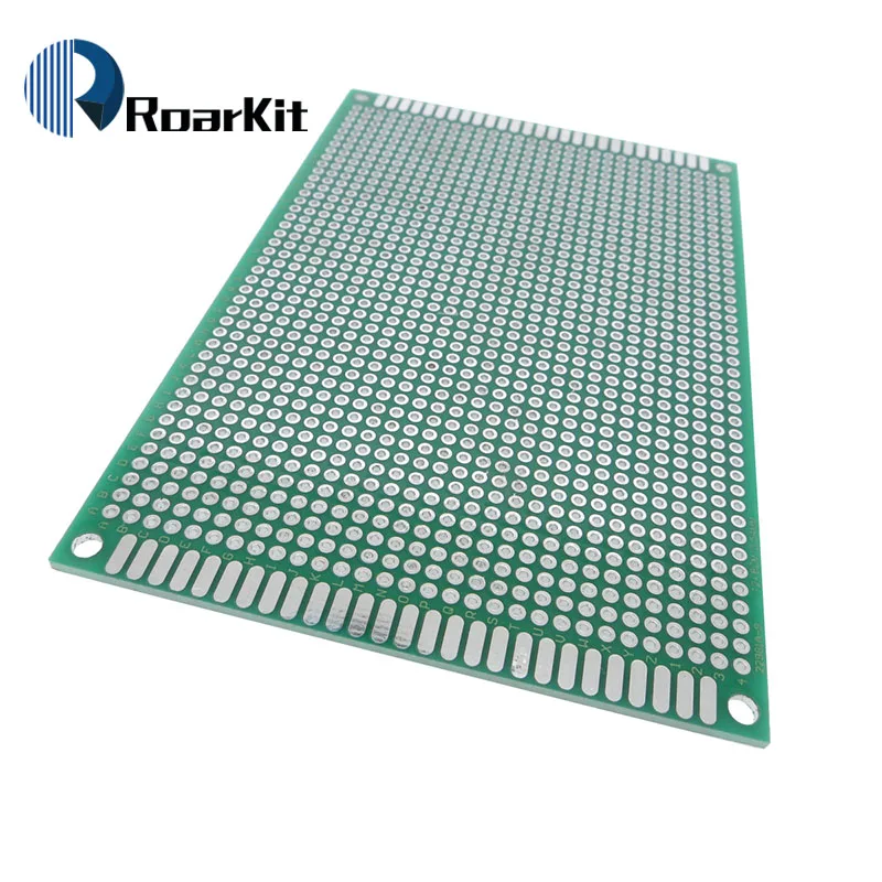 1 шт. 8x12 см Прототип PCB 2 слоя 8*12 Панель универсальной платы двухсторонняя 54