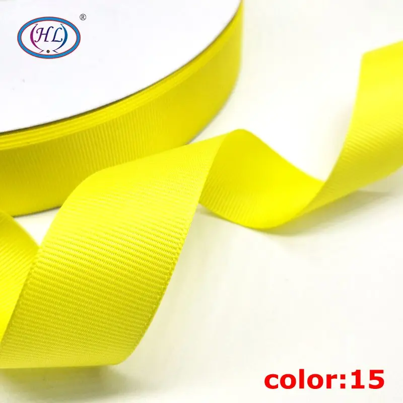 HL 5 Meters 6mm/10mm/15mm/20mm/25mm/40mm Grosgrain Ribbons Handmade DIY Headwear Accessories Wedding Decorative Wrap Gift