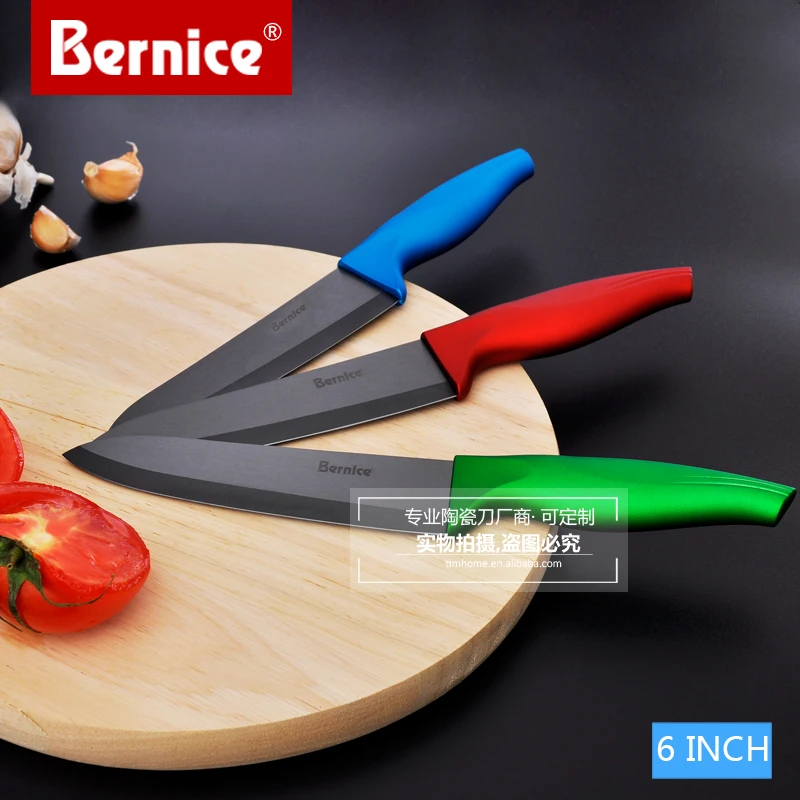 

Bernice 6 inch ceramic chef slicing knife cooking tool with cover