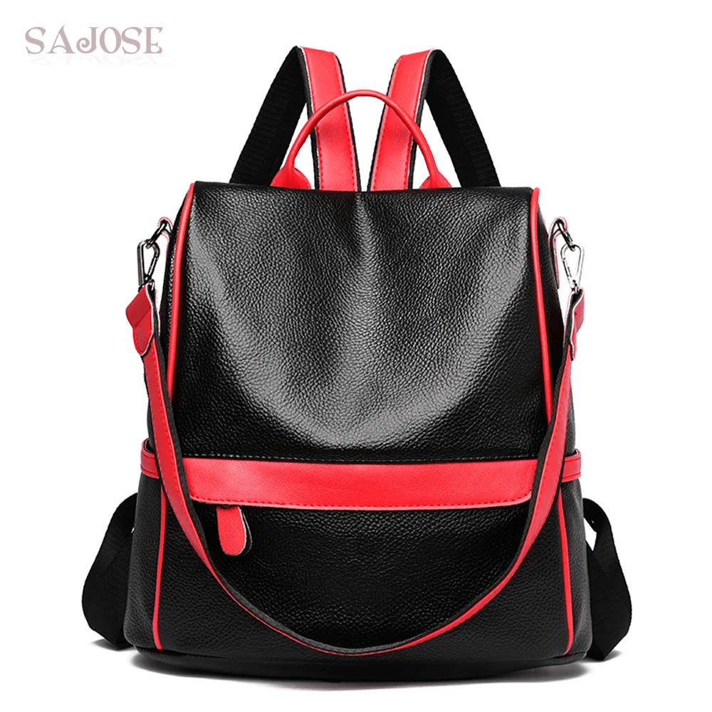 

Women Backpack New Arrival Youth Fashion Pu Leather Backpack for Teenage Girls Brand Feminine School Shoulder Bag