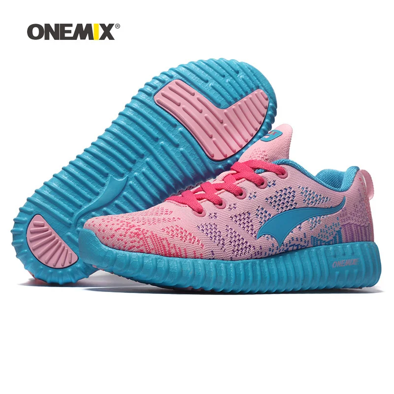 ONEMIX/ ; женская спортивная обувь для мужчин; сетчатые спортивные кроссовки; Цвет черный, красный; Zapatillas; спортивная обувь для бега; Прогулочные кроссовки - Цвет: Colorful Notes WM