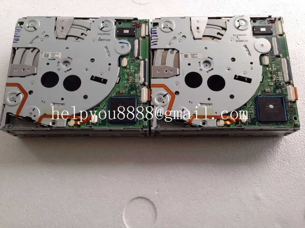 Clearance 100% new Alpine 6CD/DVD changer mechanism DZ63G160 correct PCB for Mercedes COMAND NTG4 HDD Navigation W204 C class 0