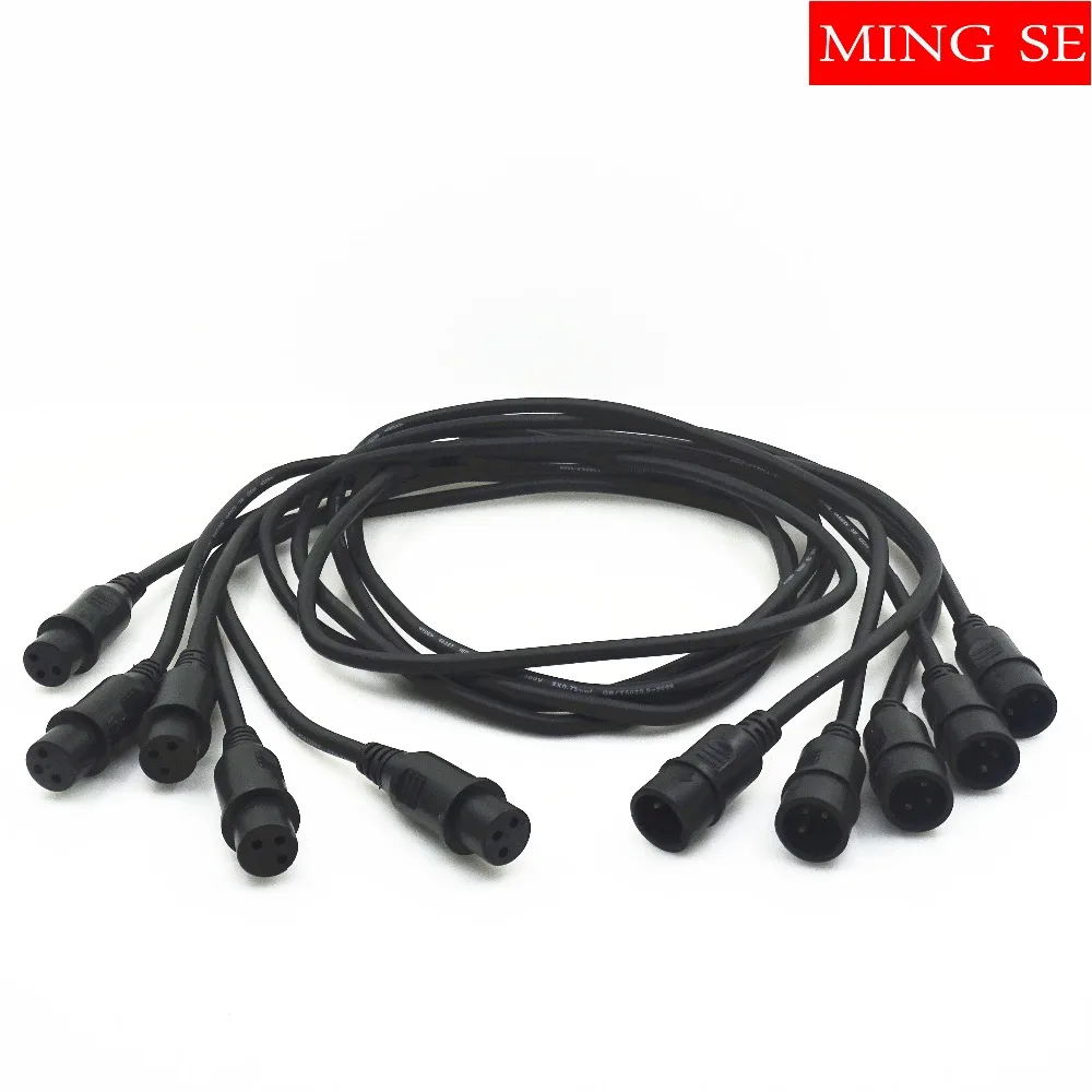 

Freel Shipping 5pcs/lot 1.2 Meters length 3-pin signal connection DMX cable for stage light, stage light accessories