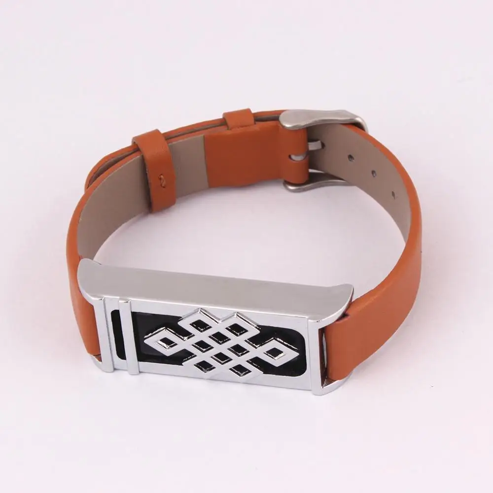 fitbit flex  leather brown