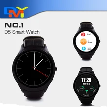 Original NO. 1 D5 Smartwatch 1,3 “360×360 Android 4.4 OS 512 MB + 4 GB MTK6572 Smart Uhr mit SIM slot Wifi Bluetooth Herzfrequenz