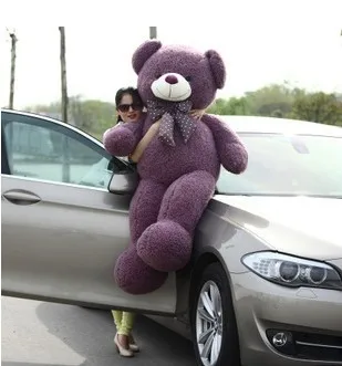 

Free shipping high quality teddy bear plush toy 4color to choose \160cm size