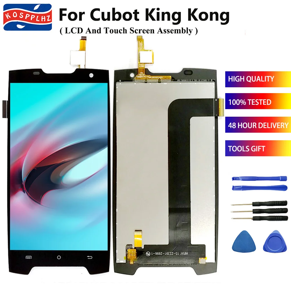 

New Original For Cubot Kingkong LCD Display+1280x720 Touch Screen Assembly Replacement for 5.0 inch Phone Accessories+tools