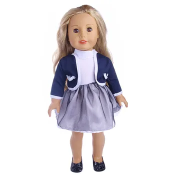 

Doll Clothes cute dress Fit 18 Inch American Doll Our Generation and Journey Girl Doll Etc for Chrid Christmas Gift