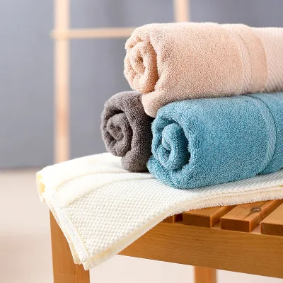 1pc Soft 33*73cm Cotton face Towels bathroom for Adults for home Hotel Sheets High Quality Face Washing 4 colors Break Towels