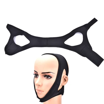 

Anti Snore Chin Strap Stop Snoring Snore Belt Sleep Apnea Chin Support Straps for Woman Man Night Sleeping Aid Tools Hot Sale