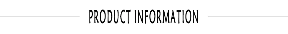 PRODUCT INFO