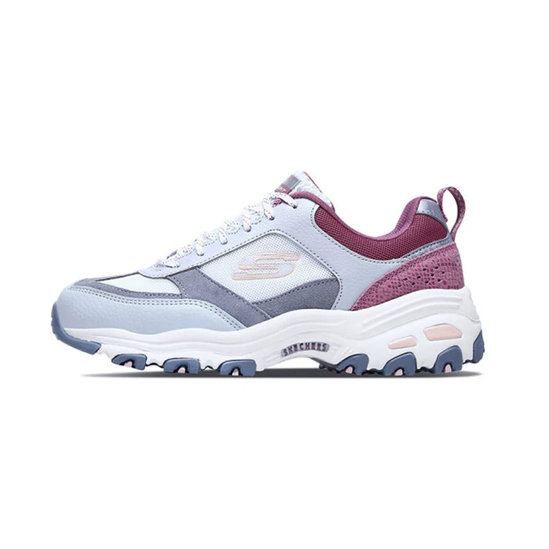 Женские повседневные Кроссовки Skechers удобные дышащие кроссовки на массивной