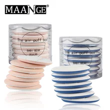 7Pcs/Set Makeup Air Cushion Sponge Puff Pro Dry Wet Dual Use Concealer Foundation Flawless Smooth Powder Cosmetic Beauty Kit