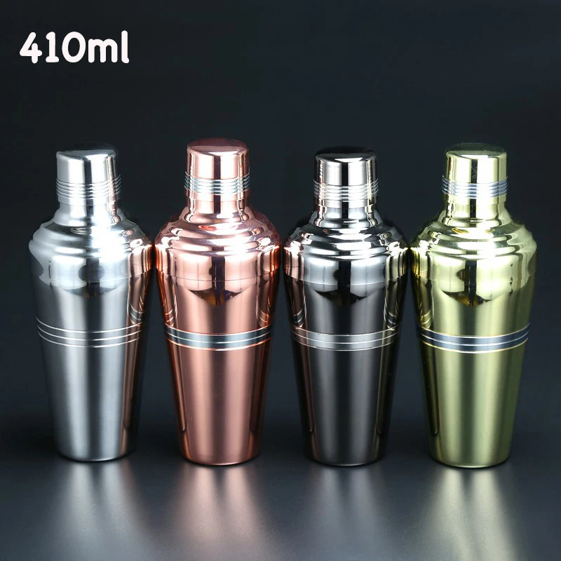 410ml Japanese Style Stainless Steel Cocktail Shaker Bar Shaker Bartender Tool cocktail shaker