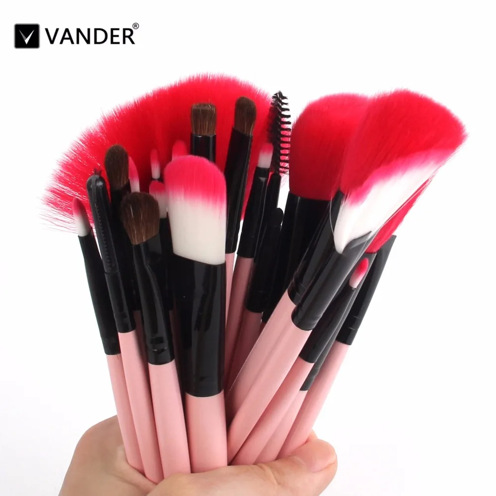 Vander 24pcs Makeup Brushes Kits For Beginners High Quality Cosmetic