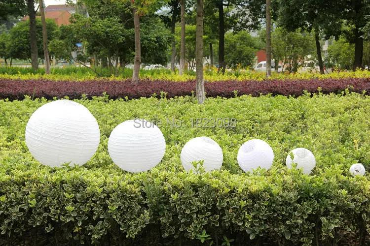 paper lanterns chinese white wholesale online Round For Wedding Party Decorations03