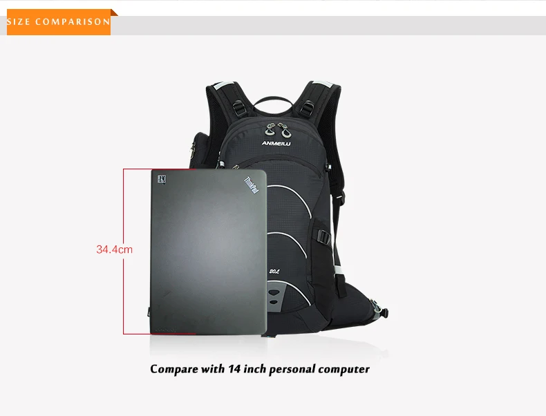 Discount ANMEILU 20L Waterproof Breathable Bicycle Bag MTB Moutain Bike Hydration Backpack Nylon Travel Hiking Climbing Bag, No Water Bag 12 Discount ANMEILU 20L Waterproof Breathable Bicycle Bag MTB Moutain Bike Hydration Backpack Nylon Travel Hiking Climbing Bag, No Water Bag 12