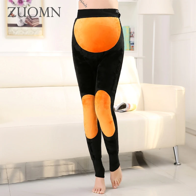 

Thick Winter Maternity Pants Pregnancy Leggings Clothes For 1 2 3 4 5 6 7 8 9 Months Pregnant Women Warm Velvet Trousers GH285