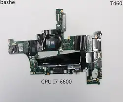 BT462 NM-A581 материнская плата для Lenovo T460 ноутбук FRU системной платы 01AW346 01AW347 Процессор i5 6600U DDR3 100% тесты работы