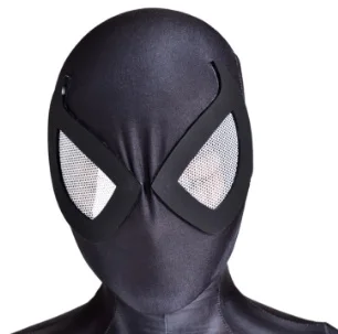 with lenses Новинка; Symbiote Kaine Человек-паук; карнавальный костюм; 3d-принт; спандекс; для взрослых и детей; потрясающий человек-паук; Zentai; полный комбинезон - Цвет: with lenses