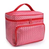 Peony Floral Big Cosmetic Bag Women Waterproof Professional Toiletry Kit Wash Necessaire Travel Organizer Make up Bags SZL63 4