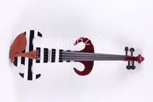 N ew 4 saiten 4/4 Hohe qualität rote Elektrische violine