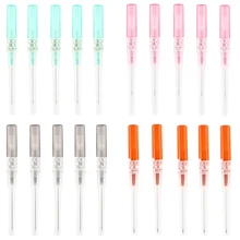 5 pçs/lote 16g Calibre Piercing Agulhas IV Cateter Body Piercing Agulhas Esterilizadas Agulhas de Tatuagem 14g 16g 18g 20g Agulhas De Costura