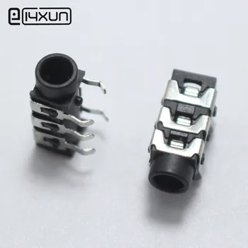 

20pcs PJ-313 3.5mm 5Pin Audio Plug jack 3.5 mm 3 pole DIP Stereo Headset / Headphone Connector