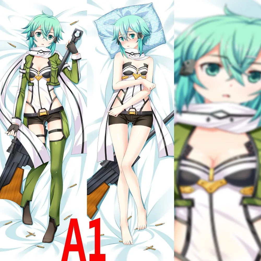 

Japan Anime Hugging Body Pillow Case 150*50 SwordArtOnline/Gun Gale Online