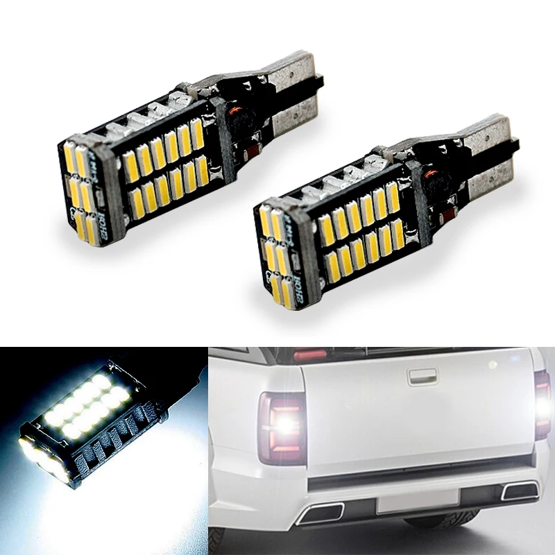 Boaosi 2x Canbus T15 W16W 912 921 светодиодный лампы 4014 SMD автомобиля Резервное копирование Фары заднего хода Белый для VW Tiguan Sharan Scirocco Skoda Superb