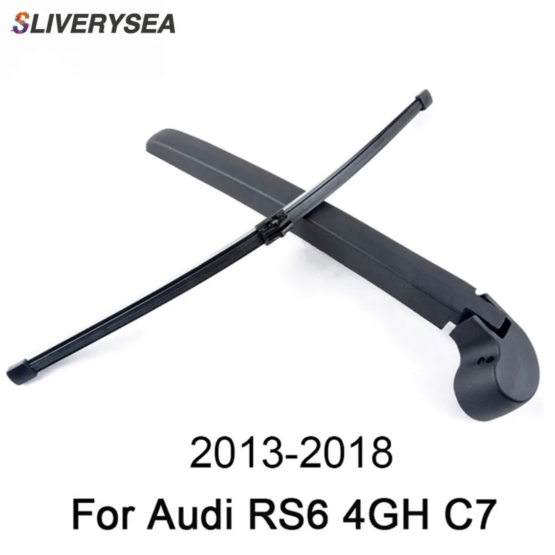SLIVERYSEA 16 ''Задний рычаг стеклоочистителя и лезвие для Audi RS6 4GH C7 2013-2018 высокое