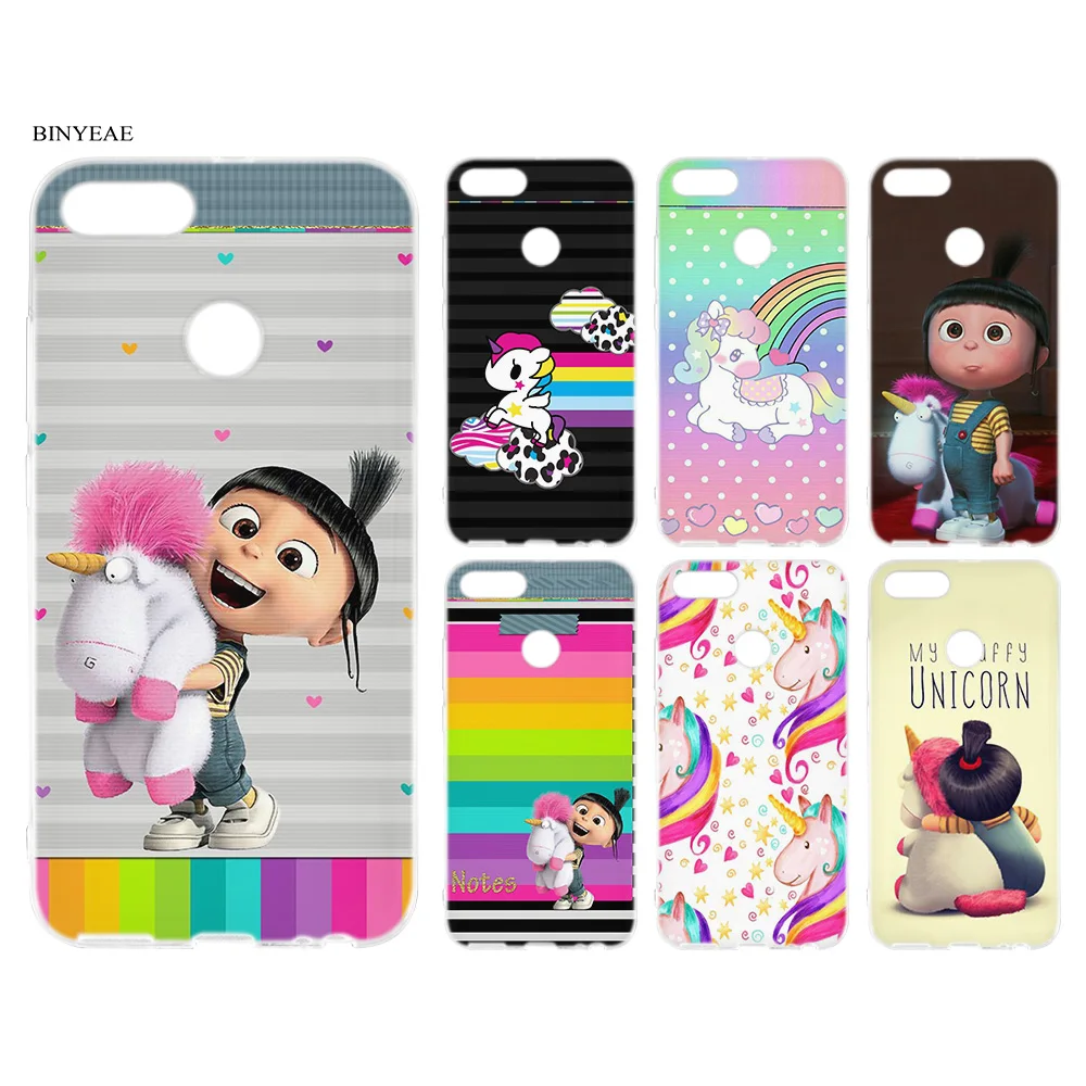 

BINYEAE My Unicorn Agnes fashion Soft TPU Silicone Case Cover Coque for Xiaomi A1 A2 Redmi Note 5 Plus 5X 6X