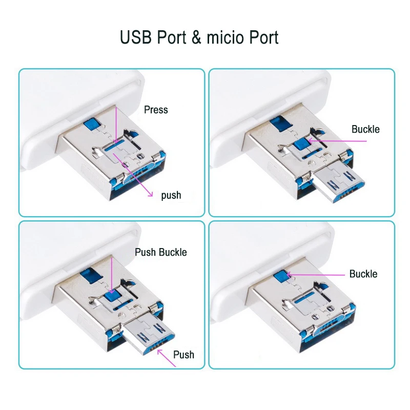 Мульти в 1 TF USB адаптер памяти для Micro SD кард-ридера адаптер для флеш-накопителя мульти OTG ридер для iPhone 5 5S 5C 6 7 8