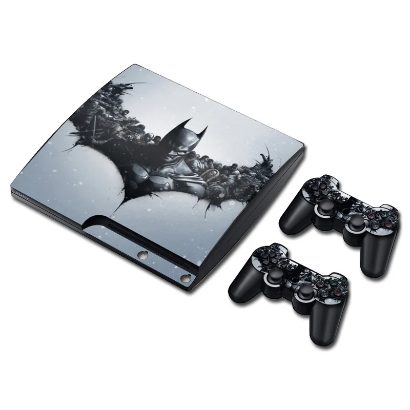 

DC Batman Joker Harley Quinn Skin Sticker Decal for PS3 Slim PlayStation 3 Console and Controllers For PS3 Skins Sticker Vinyl