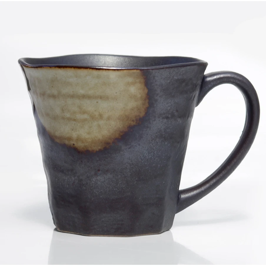 

Pastoral rough pottery small capacity coffee Cup Do the old retro tea cup
