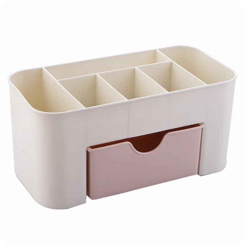

1 PcsMakeup Organizer Storage Box Multifunctional Plastic Desk Desktop Organizer Small Drawer Jewelry Box Drawer Dropshipping