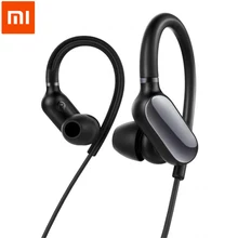 Оригинальная Xiaomi mi Спортивная bluetooth-гарнитура mi ni Bluetooth 4,1 музыка/Спорт Наушники mi c IPX4 водонепроницаемые беспроводные наушники
