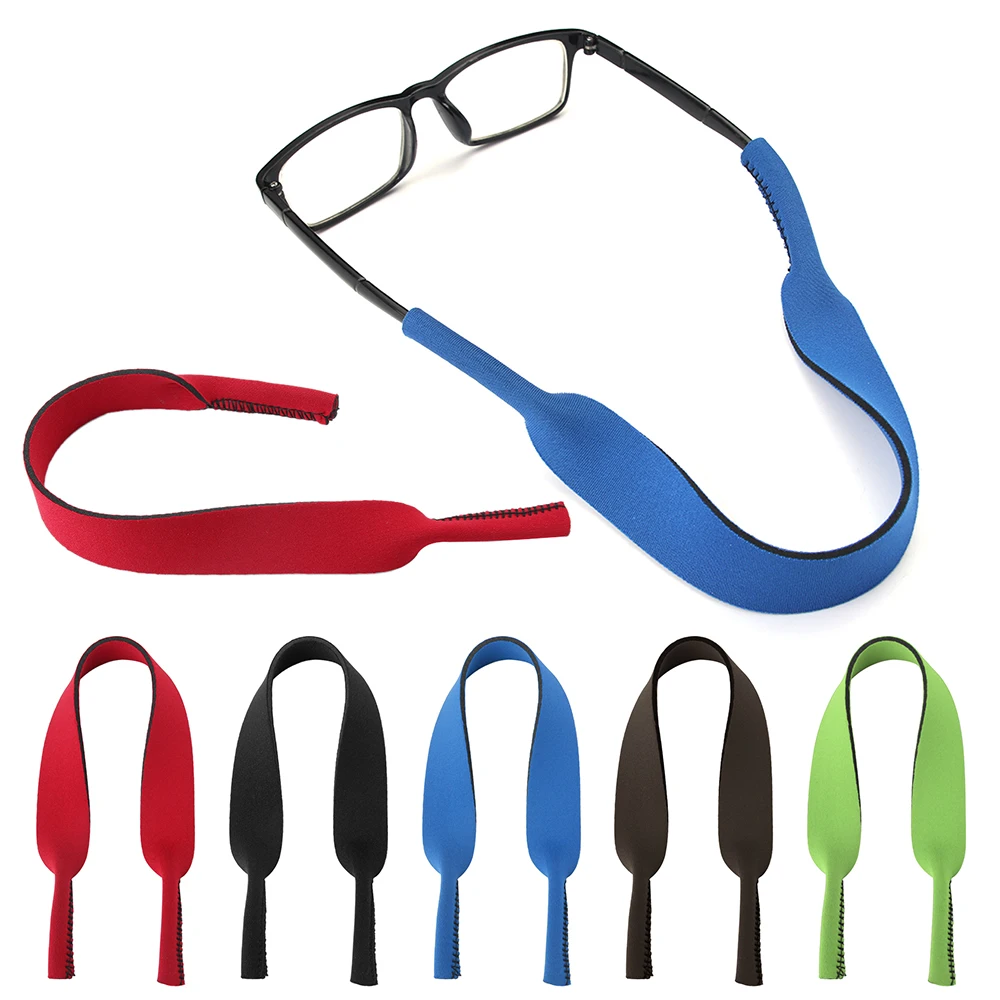 

2Pcs Interchangeable Glasses Strap Neck Cord Adjustable Sunglasses Rope Band Holder Eyeglasses String Sports Fashion Accessory