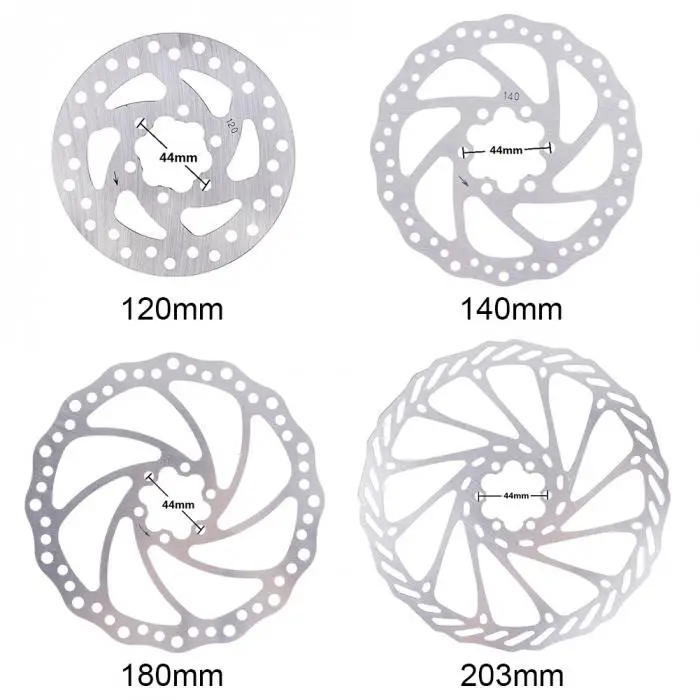 Ротор для горного велосипеда, дисковые тормоза, детали из нержавеющей стали, 120, 140, 180, 203 мм, дорожный велосипед