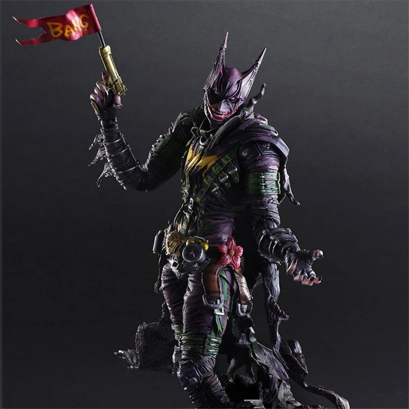 DC COMICS VARIANT PLAY ARTS KAI BATMAN Rogues Gallery The Joker PVC Action Figure Collectible Model