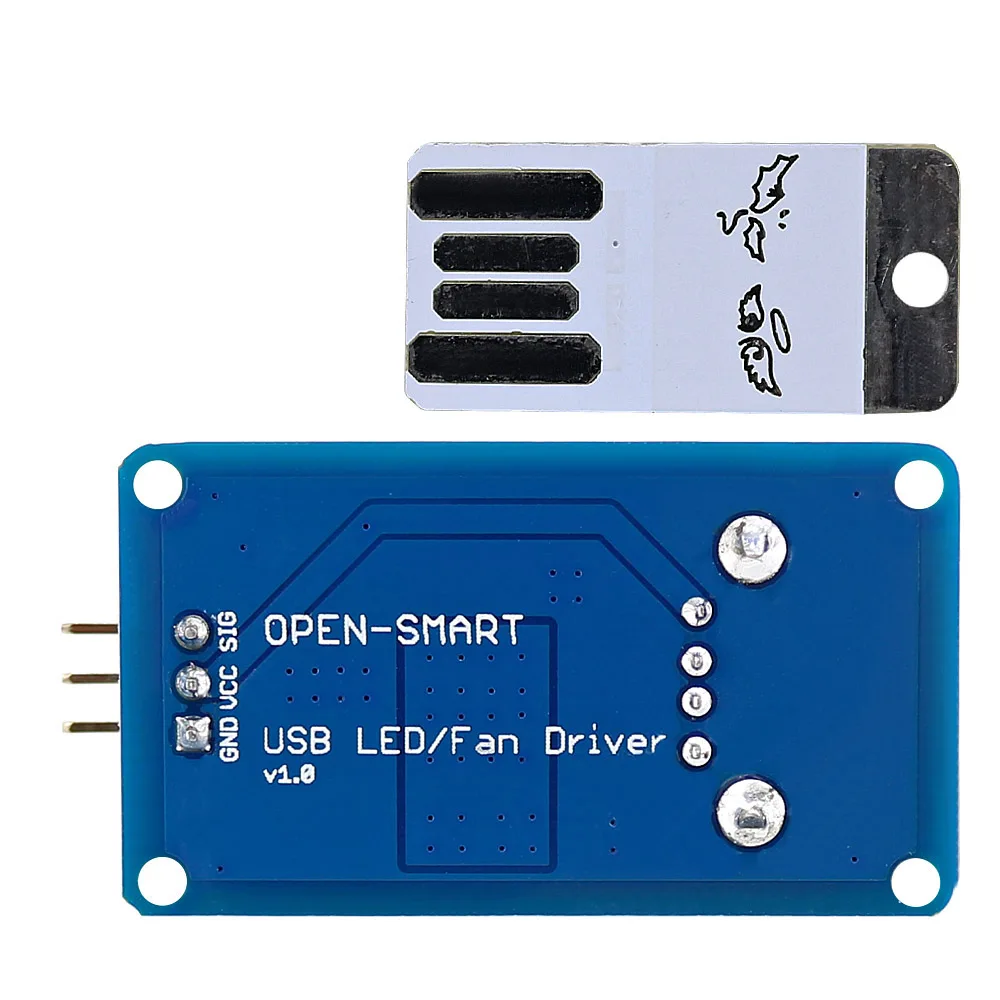USB FAN Driver+LED 4