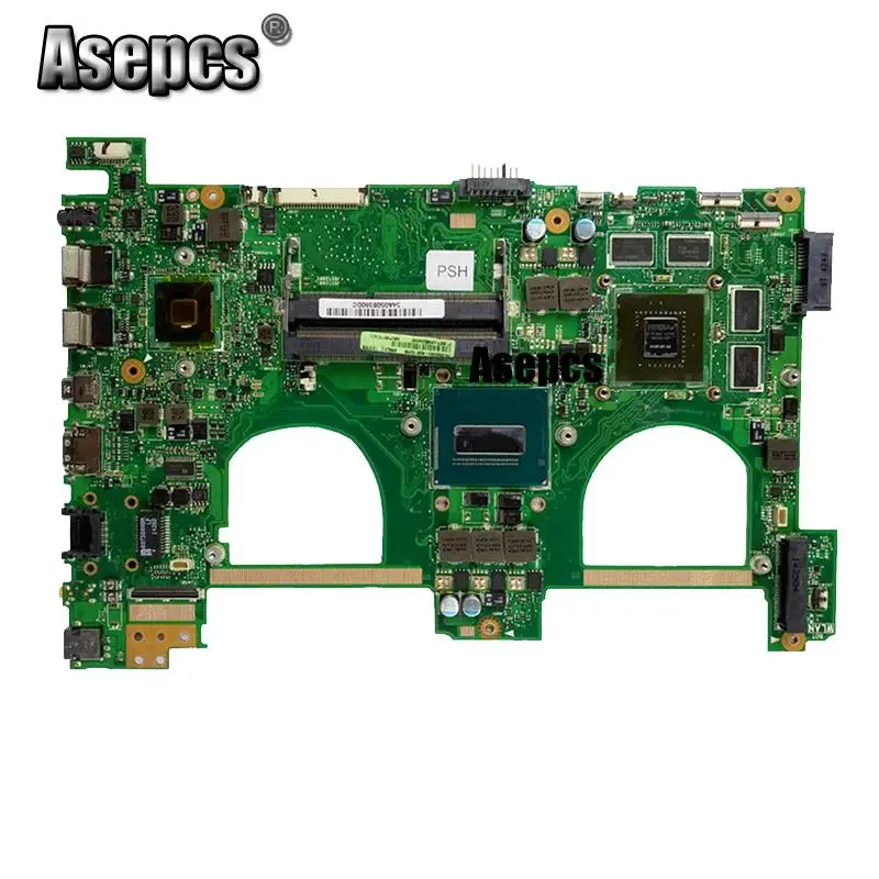 Asepcs 4 Гб+ N550JK материнская плата для ноутбука ASUS N550JK N550JV Q550JV Q550J G550JK N550J тест оригинальная материнская плата I7 процессор GTX850M