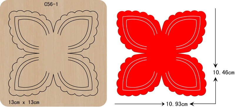 

New Wooden die Scrapbooking C-56-1 Cutting Dies