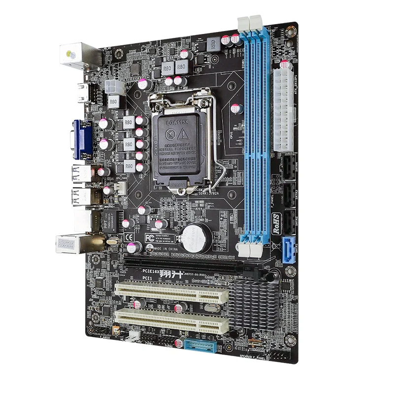 

Desktops Motherboard New ASL B75M-PK B75 LGA 1155 DDR3 with VGA HDMI USB 3.0 5.1 channel mainboard 260mm*235mm*65mm