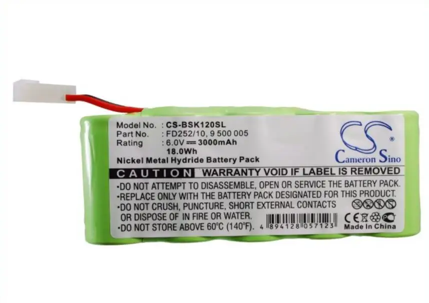 Cameron sino 3000 мАч батарея для BOSCH D861E D870E Somfy K12 K8 K10 Rollfix FDD087D K17 D962E D963P FDD087 9000163 FD252/10