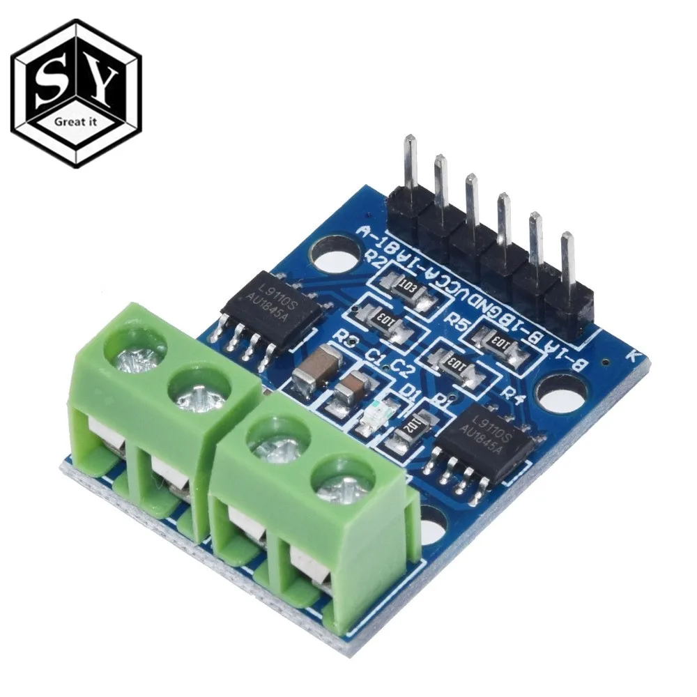 10PCS H-bridge Stepper Motor Dual DC Motor Driver Controller Board L9110S NEW