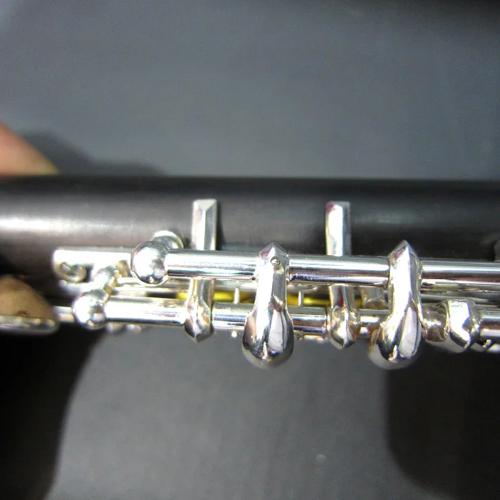 Authentic professional senior C ebony piccolo high pure import ebony flute tube body promotion